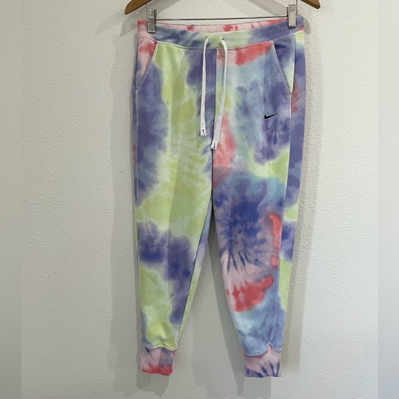 Nike Pants - Nike Tie-Dye Jogger Sweatpants Athleisure Lounge Street Pockets Stretch